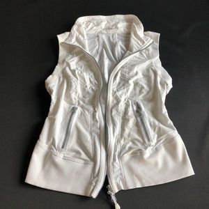 Zella // White running vest